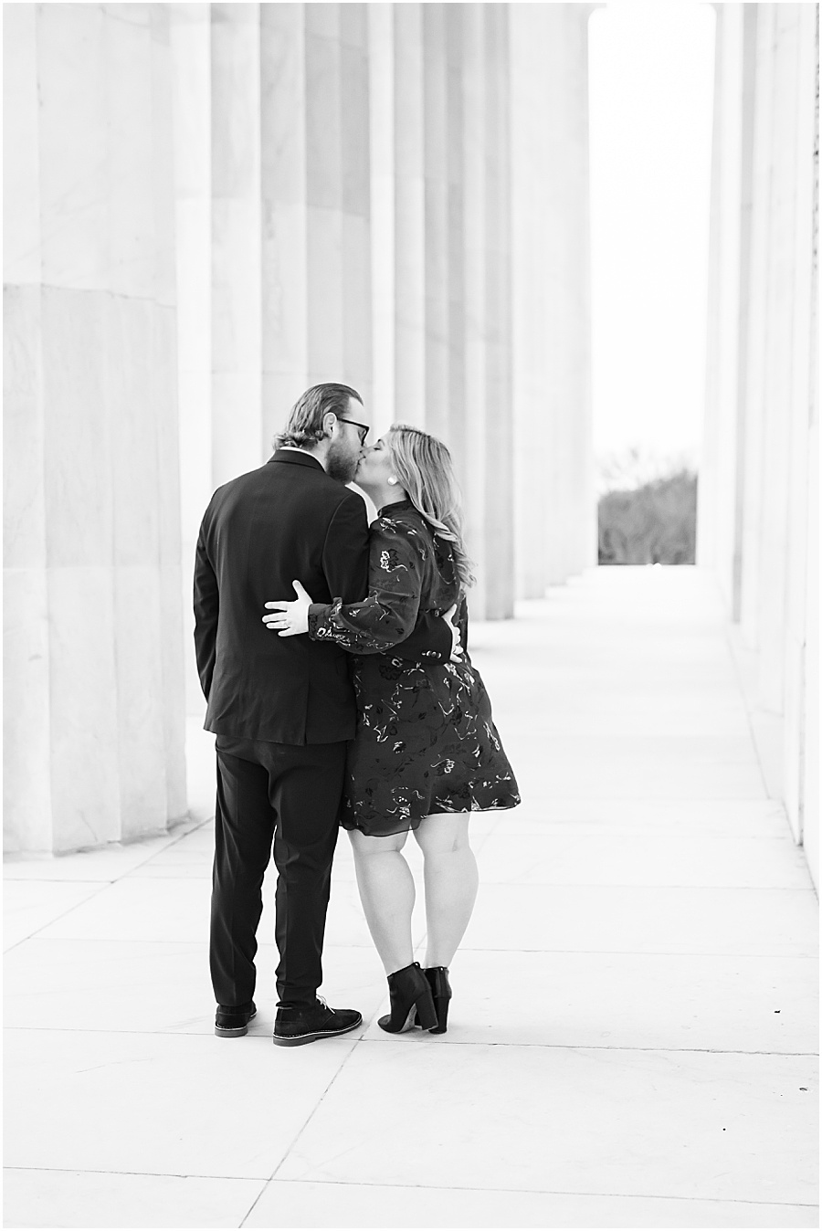 Lincoln Memorial Couples Portraits 