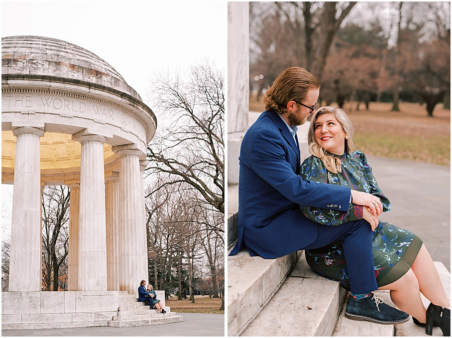 D.C. monuments couples photography session