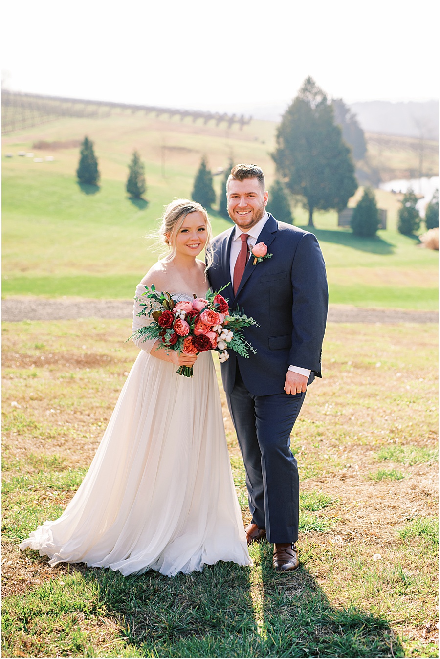 wedding photos at stone tower winery