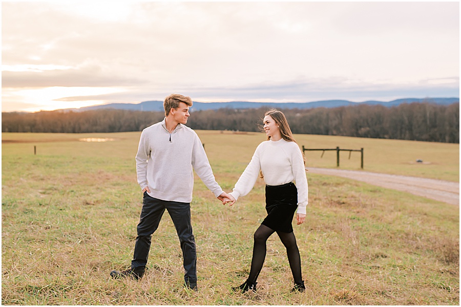 engagement session in Maryland 