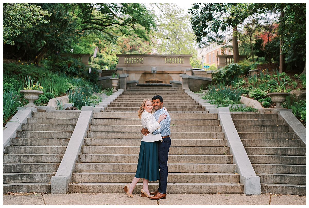 couples photography at Spanish steps