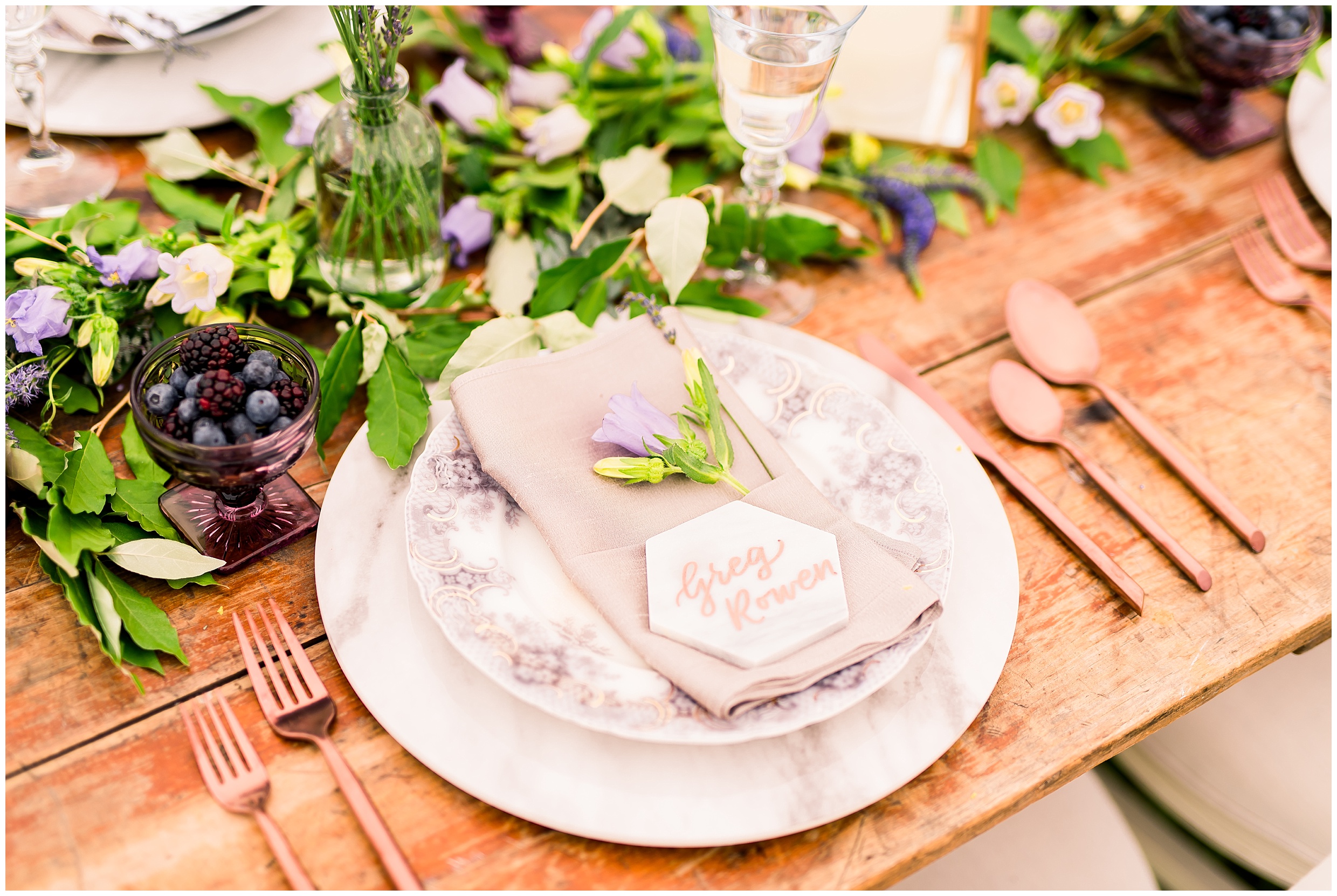 Lavender Wedding Inspiration || Northern Virginia Wedding Photographer